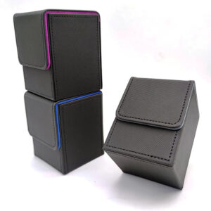 Deck Box Premium - Couro Com Veludo