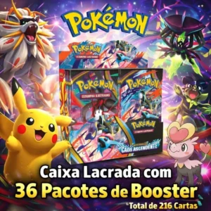 Box Display 36 Boosters Pokémon ME04 Caos Ascendente - Original Copag