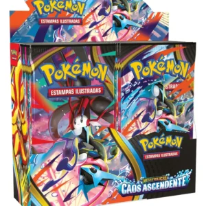 Box Display 36 Boosters Pokémon ME04 Caos Ascendente - Original Copag