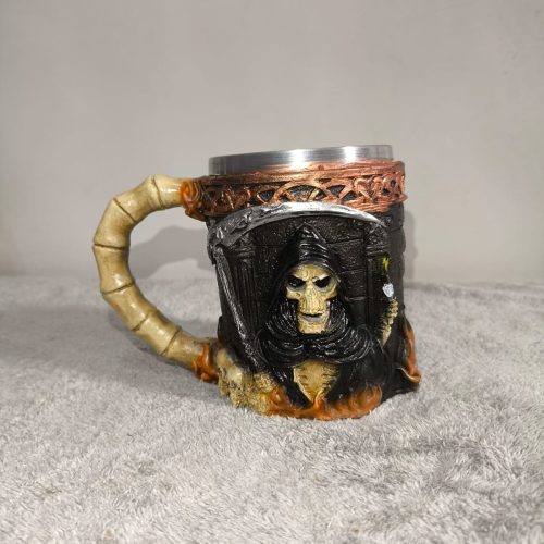 Caneca morte caveira viking (1)